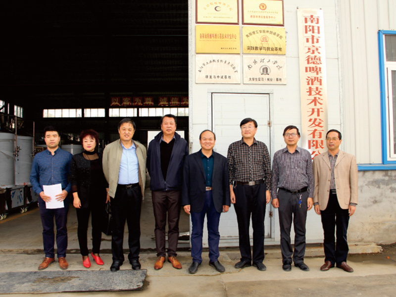南陽統戰部台聯台辦領導莅臨南陽京德視察工作