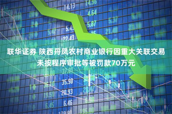 联华证券 陕西丹凤农村商业银行因重大关联交易未按程序审批等被罚款70万元