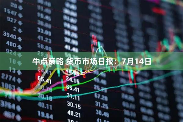 牛点策略 货币市场日报：7月14日