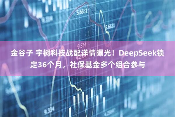 金谷子 宇树科技战配详情曝光！DeepSeek锁定36个月，社保基金多个组合参与